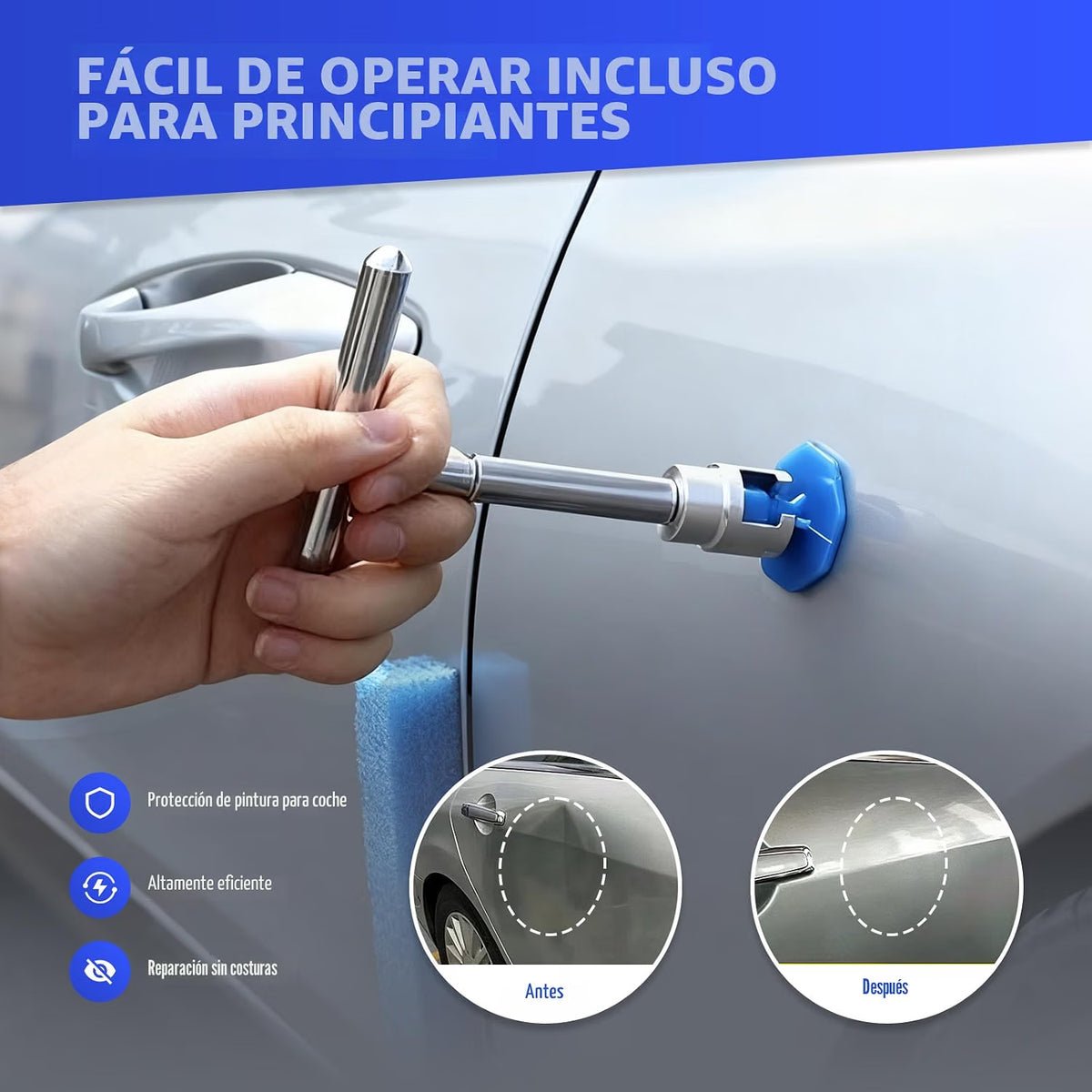 EXTRACTOR DE GOLPES™ | Elimina los golpes de tu carro fácilmente