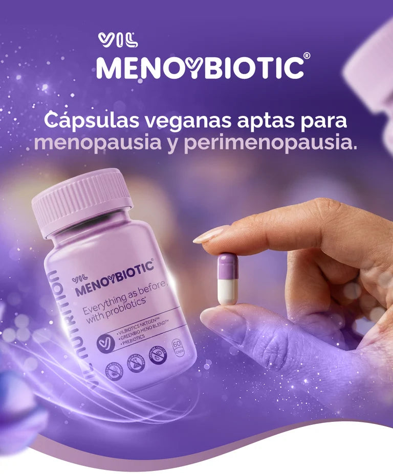 CÁPSULAS MENOYBIOTIC PARA LA MENOPAUSIA