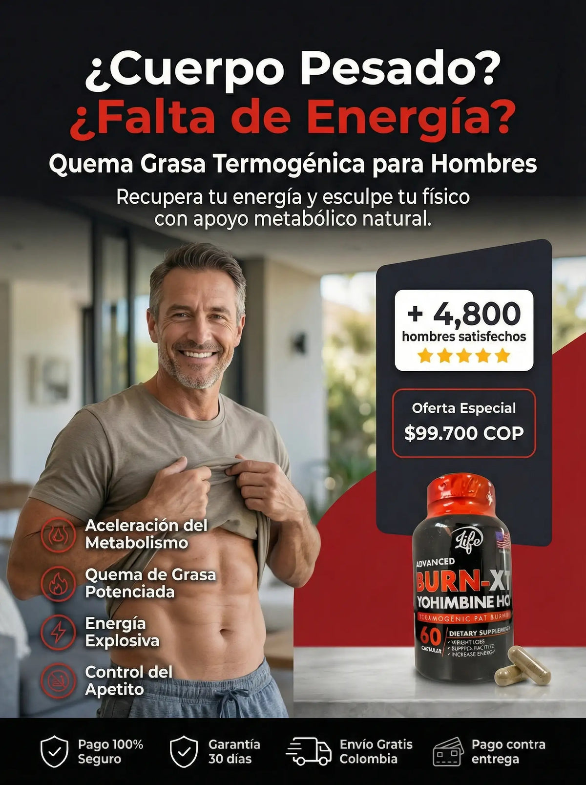 Cápsulas BurnXT® | Un metabolismo rápido y saludable